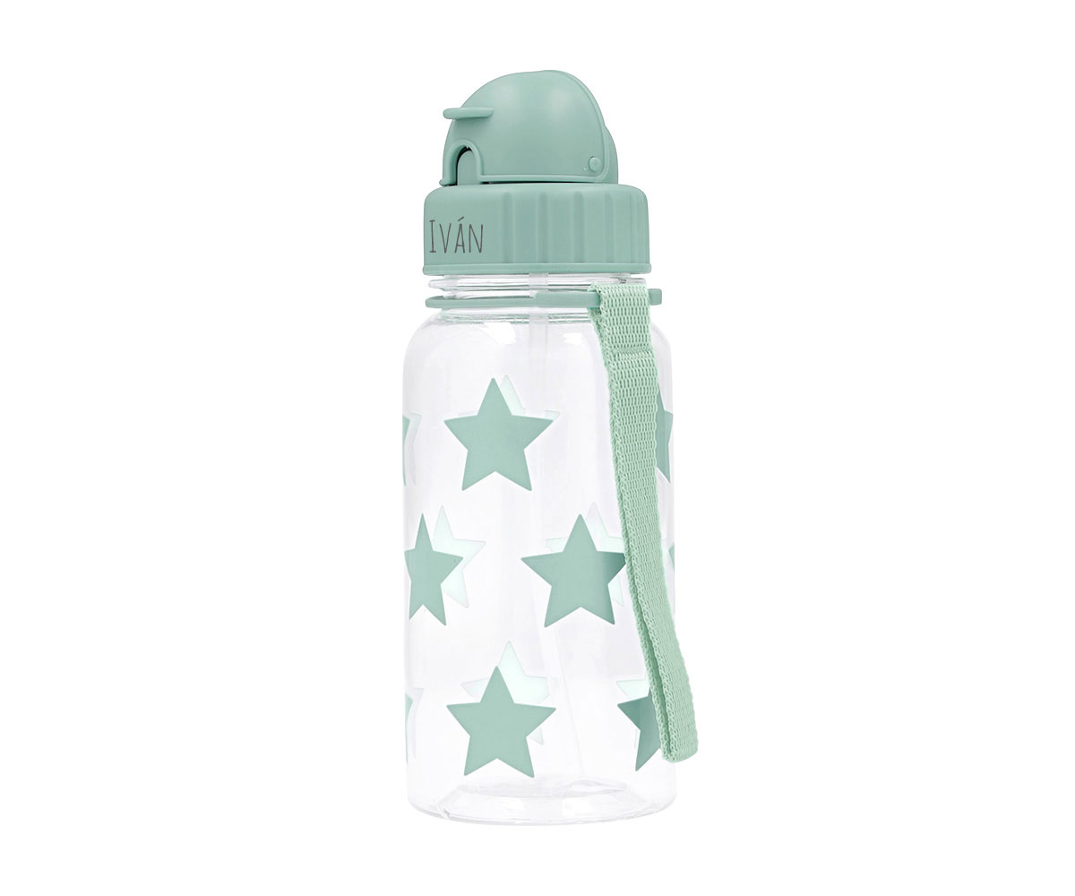 Botella plástico Estrellas Sage