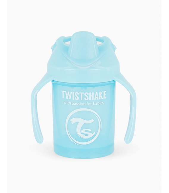 Taza 230 ml +4m, azul Twistshake